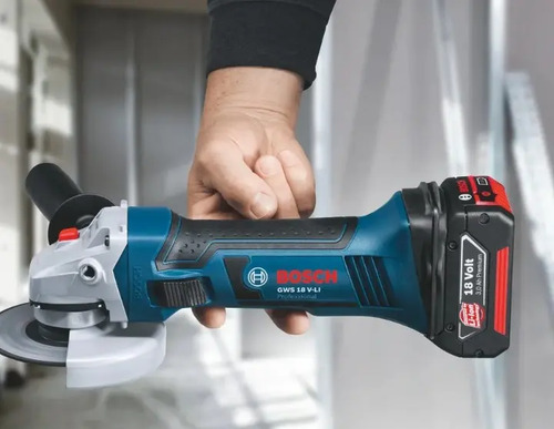 Esmeril Angular Inalámbrico 4.1/2 18v Bosch Gws 18-125 V-li | Cuotas sin  interés