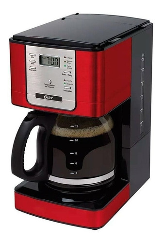 Cafetera Oster Flavor BVSTDC4401 super automática roja de goteo 120V