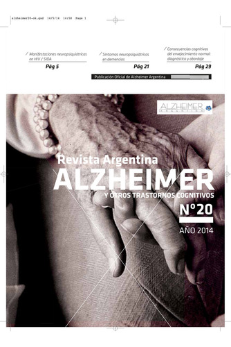Revista Alzheimer Y Otros Trastornos Cognitivos Nº20