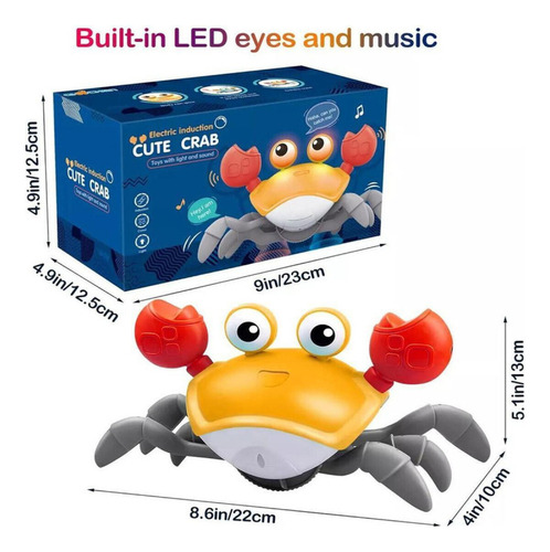 Wd Juguetes For Bebés Con Forma De Cangrejo Y Función De