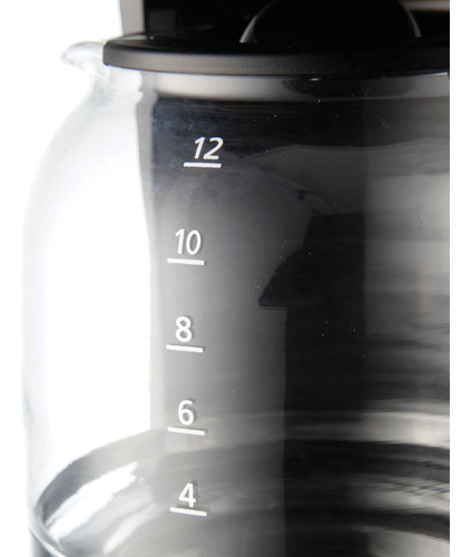 Cafetera De Filtro Smartlife 1.5lts 980w Sl-cm9402 Color Negro/Acero inoxidable