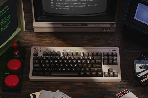 Teclado Retromecánico Bluetooth C64 De 8 Bits/2.4g/usb-c