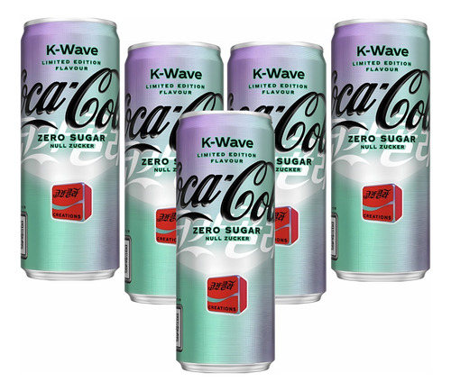 Coca Cola  K-wave  Sabor Edición Limitada Zero Sugar