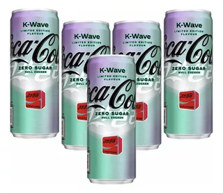 Coca Cola K-wave Sabor Edición Limitada Zero Sugar