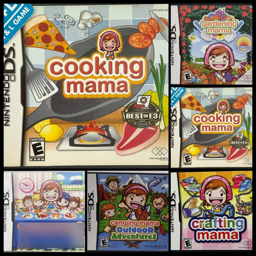 Juegos Nintendo Ds Originales Colección Cooking Mama