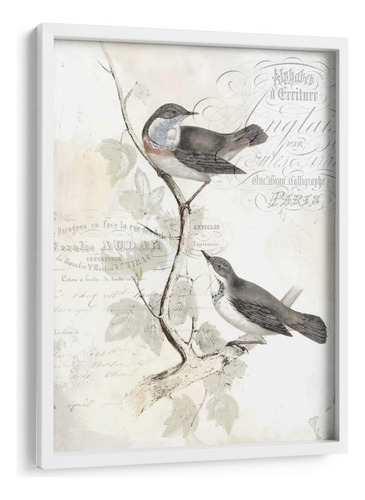 Cuadro Enmarcado Blanco Rustic Gould Iv 30x40, Studio W