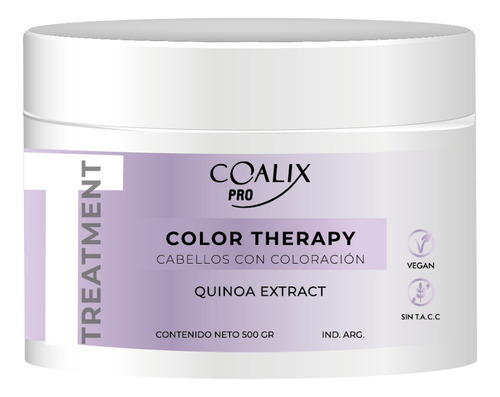 Mascara Coalix Pro Nutrición Cabellos Teñidos 500gr