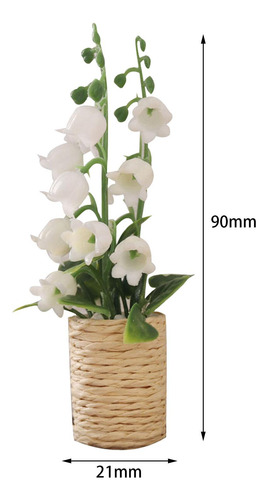3 X 1/12 Mini Planta En Maceta Muebles De Jardín En