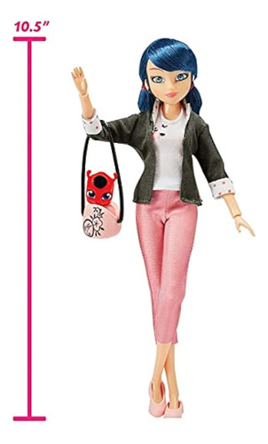 Miraculous Muñeca De Moda Mariquita Marinette