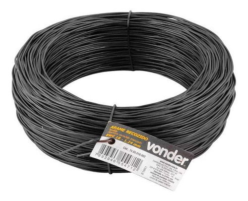 Arame Recozido Trançado Torcido Bwg 18 1,24mm Rolos 1kg