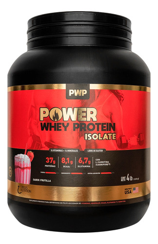 Proteina Power Whey Protein Isolada Cibeles 4lb No Days Off