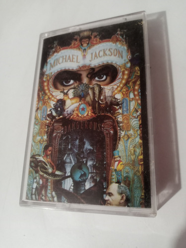 Michael Jackson Dangerous Cassette Nacional Muy Raro De Ver