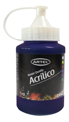 Pintura Artel Frasco 250ml Acrilica