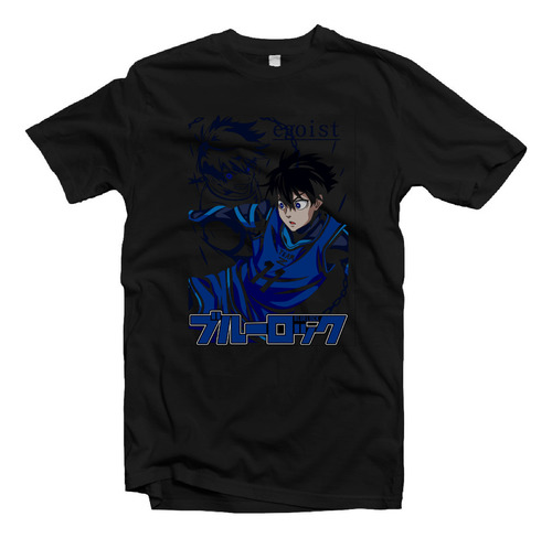 Playera Anime Blue Lock Yoichi Isagi N02 A2