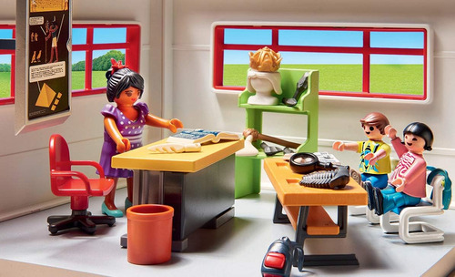 Clase De Historia De Playmobil