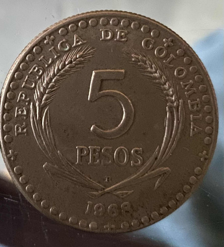 Moneda De 5 Pesos, Congreso Eucarístico 1968