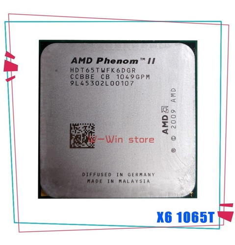 Procesador Amd Phenom Ii X6 1065t 2.9ghz 95w Mercadopago