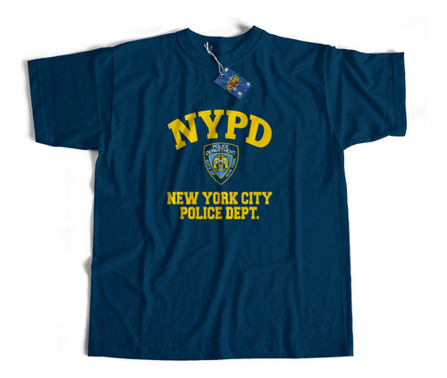 Remera Policia De Nueva York, Nypd Police New York 