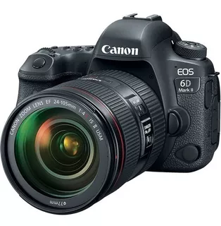 Canon 6d Mark Ii Ef 24-105mm F/4l Is Ii Usm 2 Anos Garantia