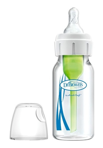 Mamadera Estandar Options+ Vidrio 120ml Dr. Browns