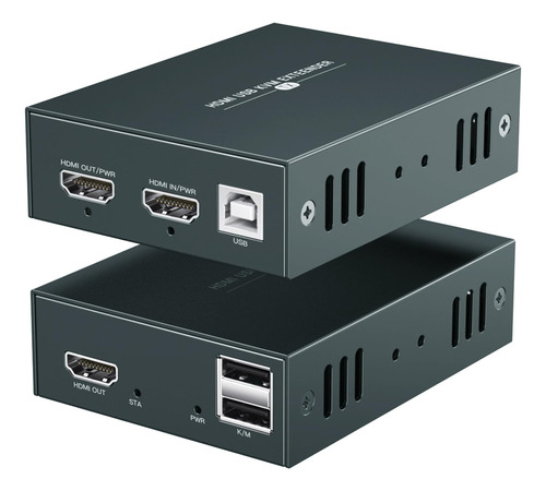 Extensor Kvm Usb Hdmi Sobre Cable Cat5e/6/ethernet, Hasta 1.