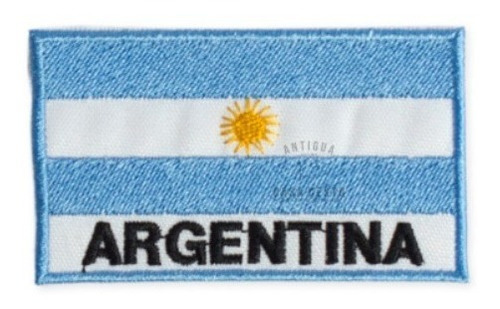 Escudo Parche Insignia Bordada De Argentina