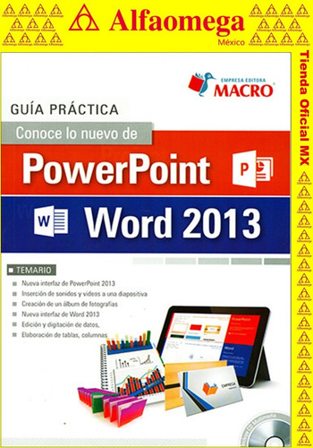 Libro Ao Conoce Lo Nuevo De Power Point Y Word 2013