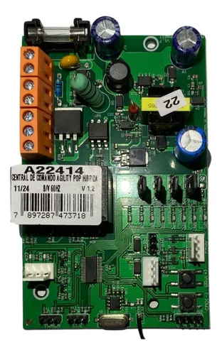 Placa Central Ppa Comando Agility Pop Connect Bivolt 50hz/6 Placa Central Ppa Comando Agility Pop Connect Bivolt 50hz/6