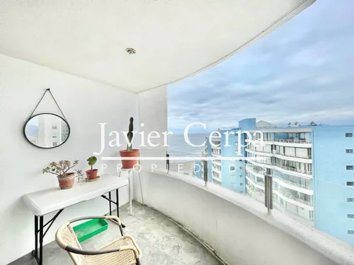 Arriendo De Marzo A Diciembre Depto Con Hermosa Vista Al Mar