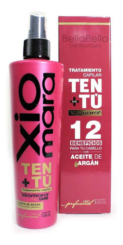 Tratamiento Capilar Ten+tu 12 Con Aceite De Argán Xiomara