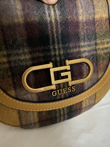 Bolsa Crossbody Café Guess Dama Mod.wb898277