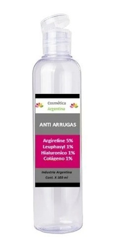 Gel Para Electroporacion Anti Arrugas Argireline Hialuronico