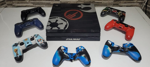 Ps4 Play Station Star Wars 1 Tera Usada Con 5 Joystick