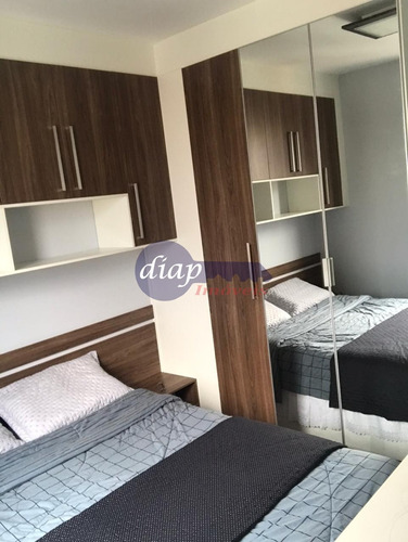 Apartamento Novo, Mobília Completa Planejada E Com Excelente Acabamento, Bancadas De Quartzo Stellar, Jogos De Luzes, Forro De Gesso E Piso Vinílico. - Ap00172 - 69197648