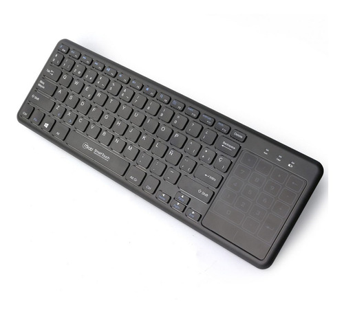 Teclado Inalámbrico Microlab Smart Touch 9078 Negro