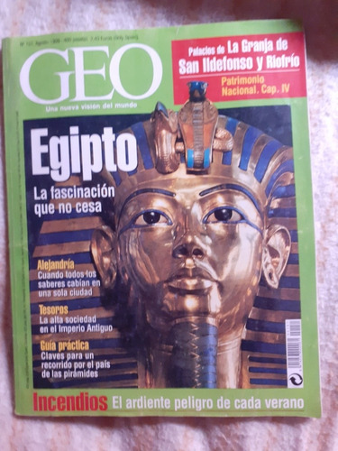 Revista Geo Egipto Agosto 1999