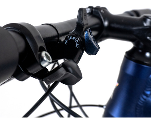 Bicicleta Rava Pressure Plus Tapered Sr Xcm 30 Shimano 21v Cor Azul Tamanho Do Quadro 17