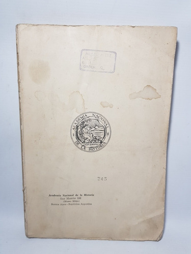 Antiguo Libro Boletín Academia Nacional De Historia 47n 157