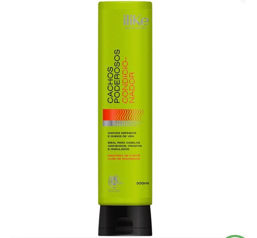 Cachos Poderosos Kit Shampoo E Condicionador Vegano Ilike