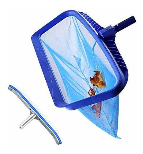 Imagen 1 de 8 de Topnew Red De Limpieza Para Piscina Y Piscina De Malla Fina,