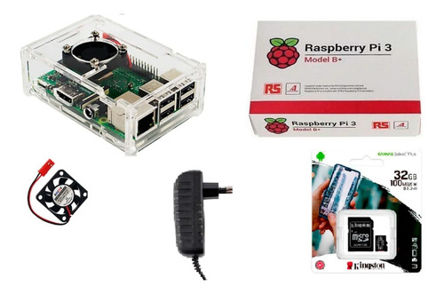 Raspberry Pi 3 Model B Plus + Kit Completo
