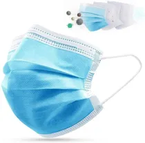 Comprar Barbijo Barbijos Tricap Elástico Clip 50u Termosellado Anmat