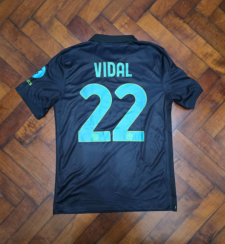 Camiseta Titular Inter De Milán 2021/22, Vidal 22 Talle M (Usado)