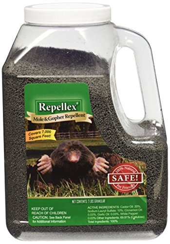 Repellex Mole / Gopher Repelente, 7 Lb.