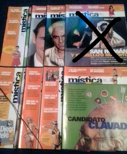 Revistas Mistica 1999 Por Unidad