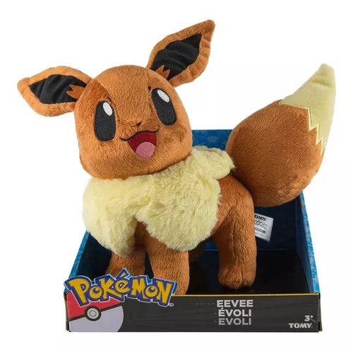 Pelúcia Pokemon Eevee 12 Cm