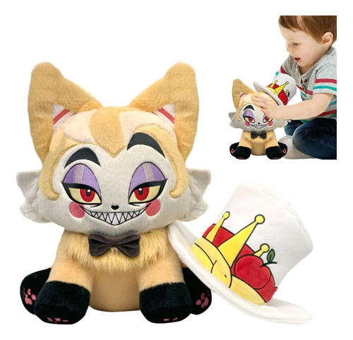 Gpp Hazb-in Hotel Plushies Toys,gato Maldito Para Regalo
