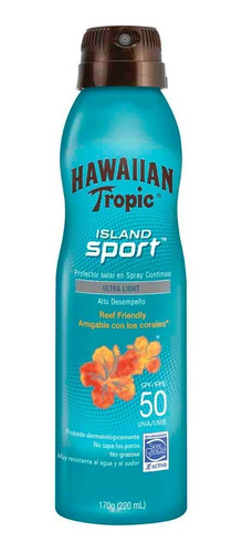 Protector Solar Hawaiian Tropic® Island Sport F50 | 220ml