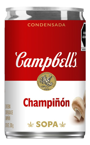 Sopa Crema Campbell's De Champiñones Condensada De 300g