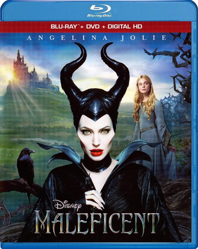 Blu-ray + Dvd Maleficent / Malefica